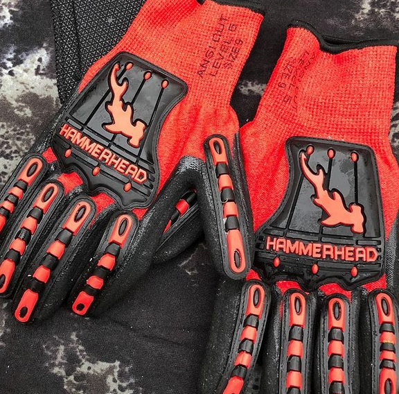 HAMMERHEAD Mahi Mahi  Cray Gloves -Best Seller!