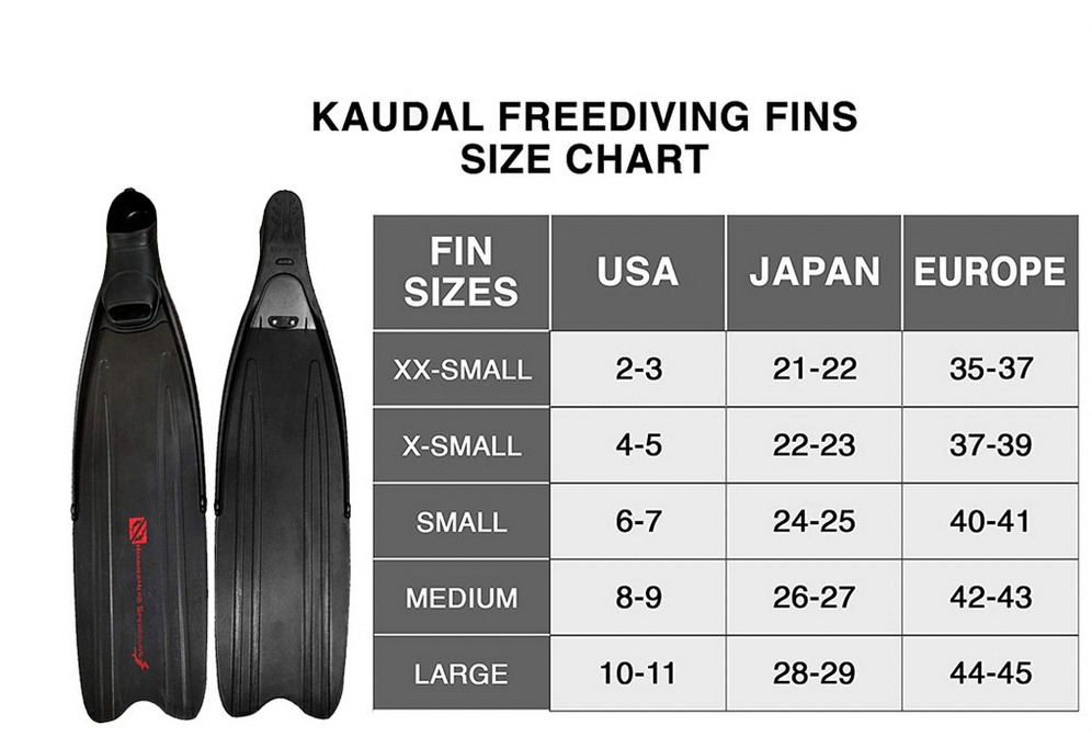 HAMMERHEAD Kaudal Dive Fins ALMOST GONE!