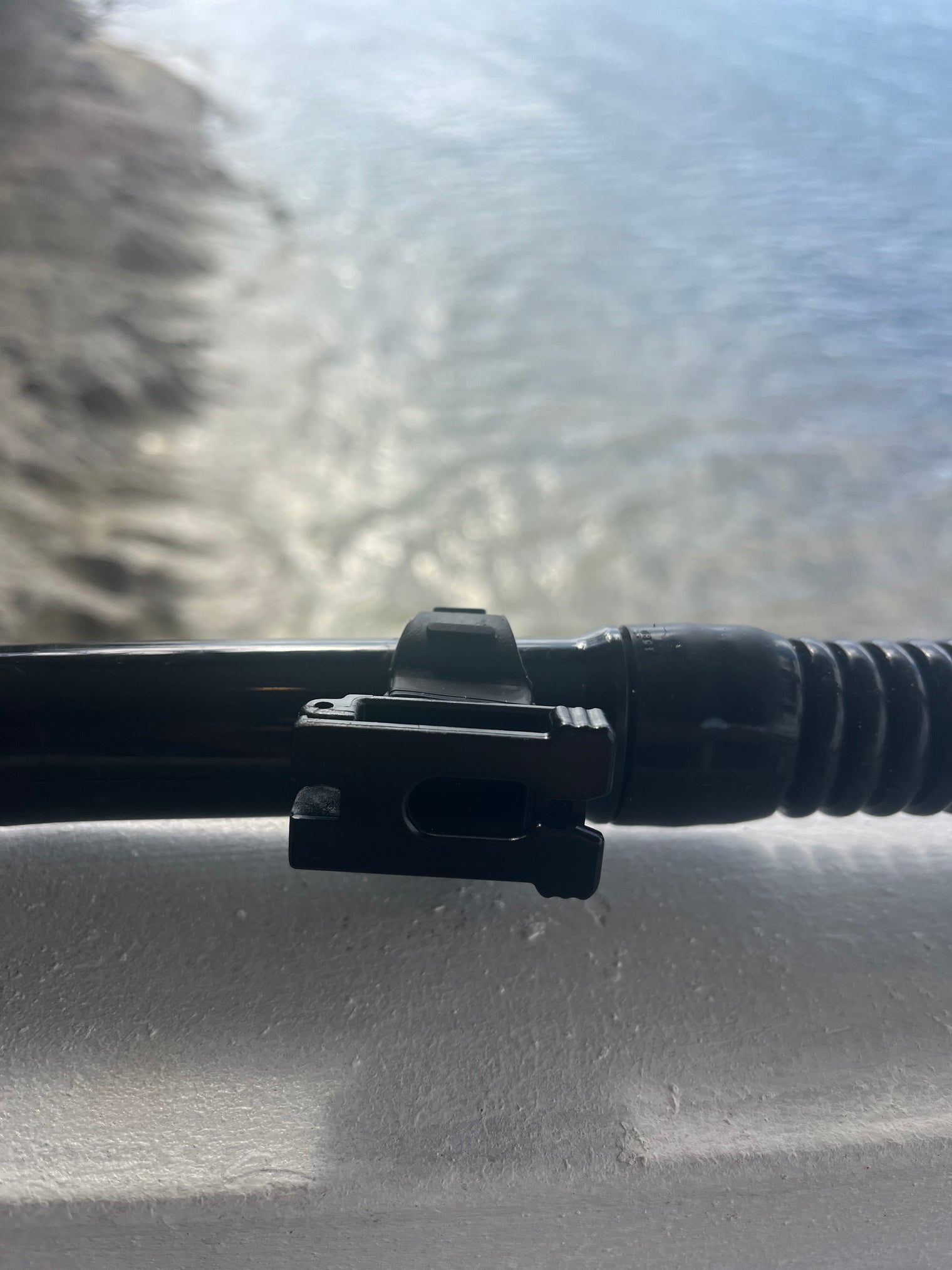 Apnea Purge Snorkel - Black/Red Best Seller