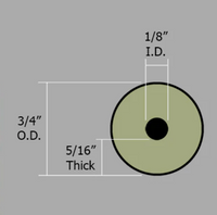 HAMMERHEAD Bulk 18mm Black Speargun Rubber (Sold by the metre)