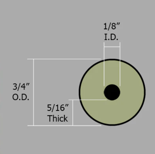HAMMERHEAD Bulk 18mm Black Speargun Rubber (Sold by the metre)