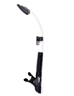 APOLLO SV Dry Flex Silicone Snorkel White