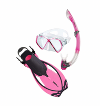 MARES  Pirate Allegra Kids Snorkel Set Pink