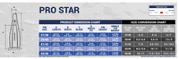 CRESSI Pro Star Fins LAST PRS