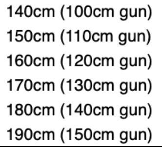 TORELLI 7.5mm Speargun Straight Shafts