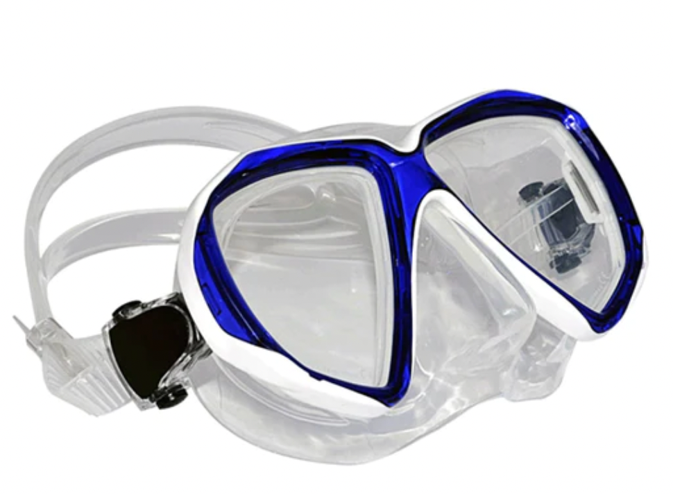APOLLO Sv2 Mask Blue/White/clear (LAST 1 SAVE $60)